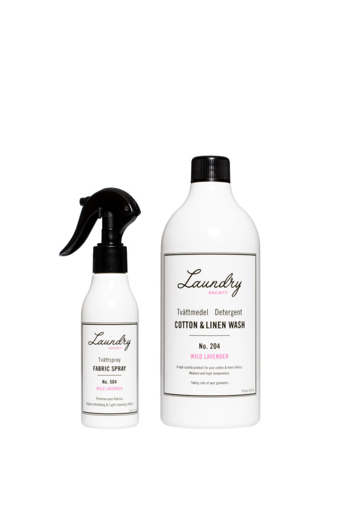 Tvättspray & Tvättmedel för bomull & linne